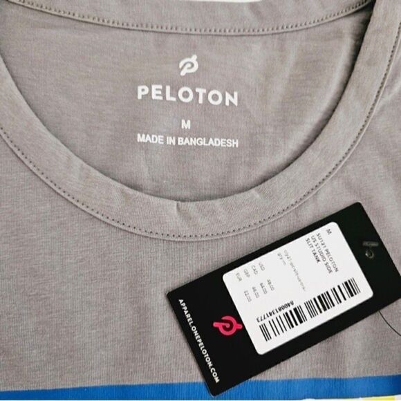 New! Peloton Studio Side Slit Tank Sleeveless Scoopneck Top - Picture 8 of 11